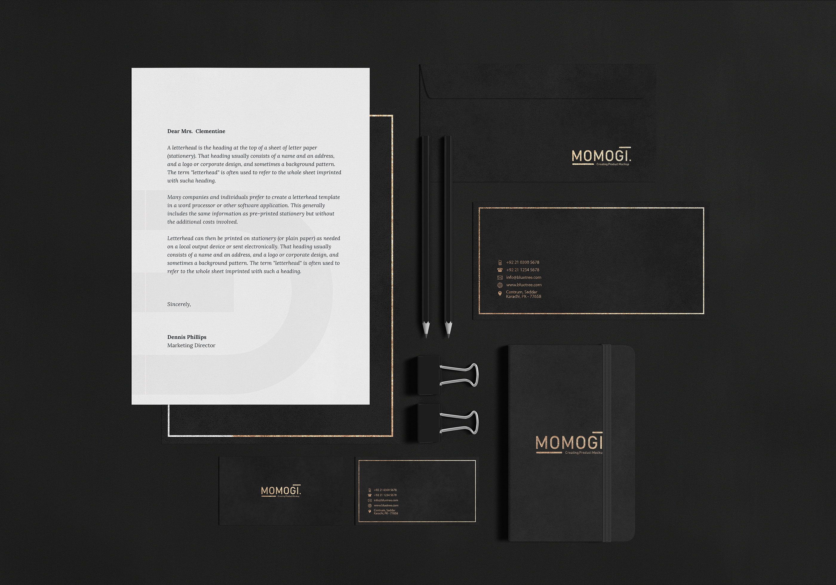 Branding Page Design