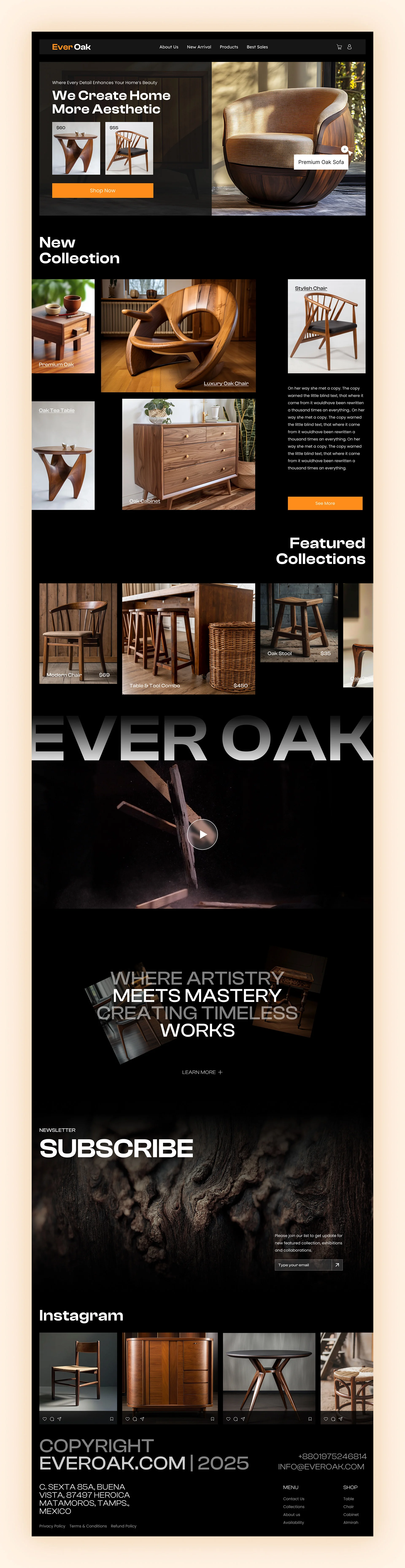 Creative Landing Page Web Design